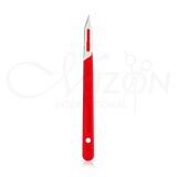 Disposable Scalpel Handled Knife with Stainless Steel Blade and Ergonomic Plastic Handle – Mizon International Surgical Instrument