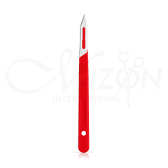 Disposable Surgical Scalpel Sterile Surgical Blade with Plastic Handle | Mizon International