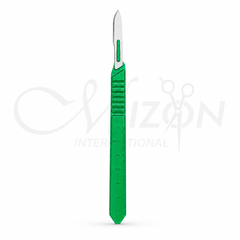 Premium Disposable Scalpel Sterile Surgical Blade with ABS Handle | Mizon International