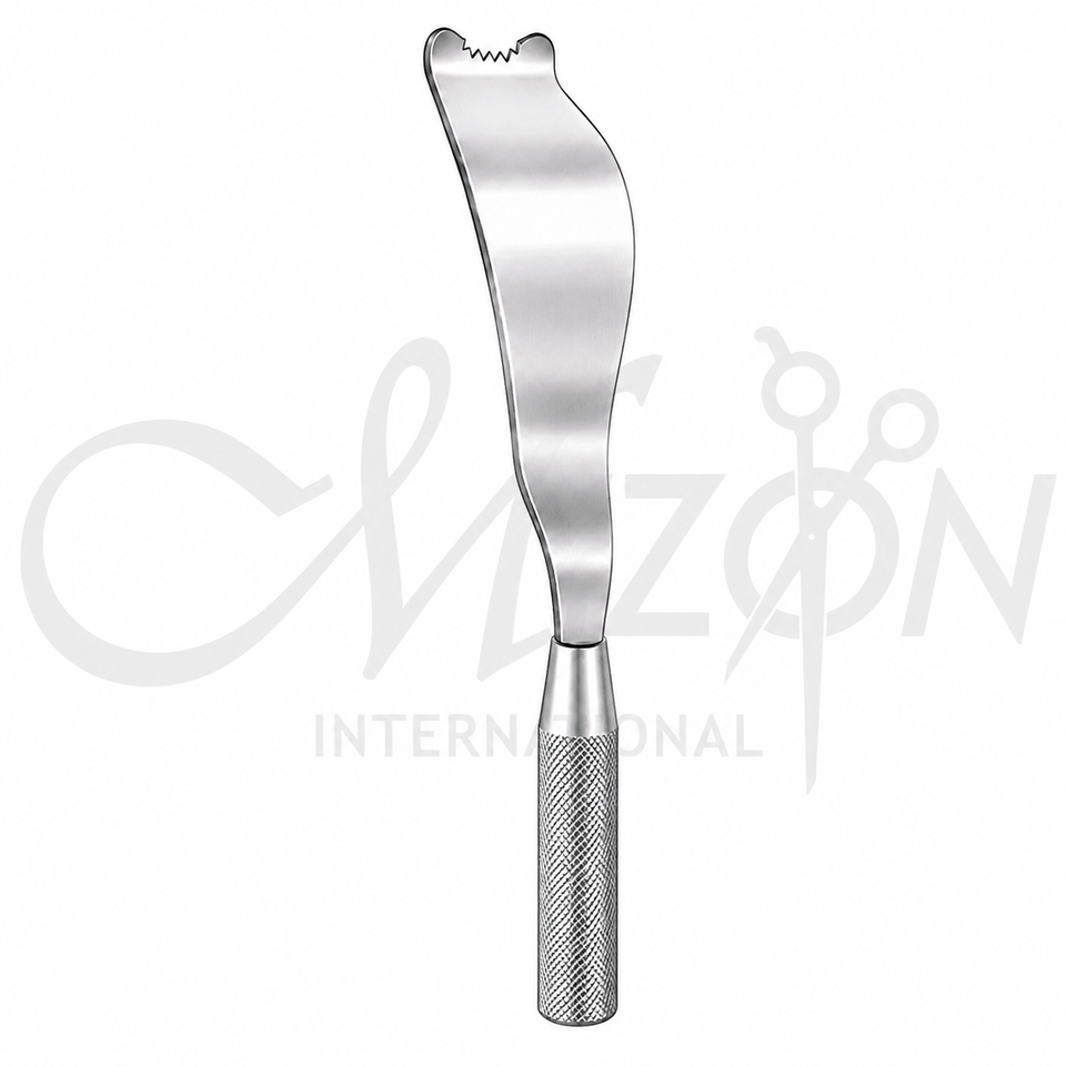 Mizon International Femoral Neck Retractor 13 Inch 330mm with precision orthopedic blade for professional hip surgical instrument sets