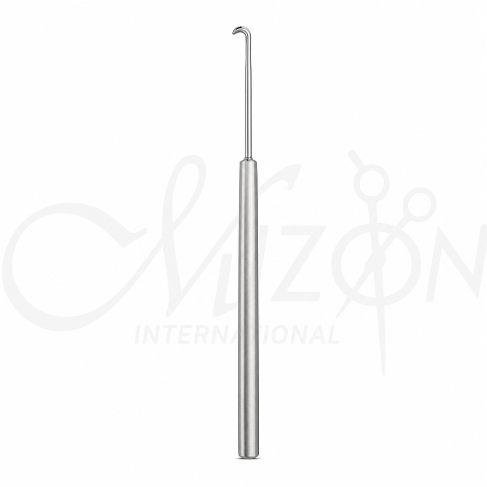 Frazier Dural Hook Blunt Tip Stainless Steel Neurosurgical Instrument by Mizon International