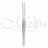 Gerald Surgical Forceps 7 Inch Straight Serrated Stainless Steel Surgical Instrument by Mizon International