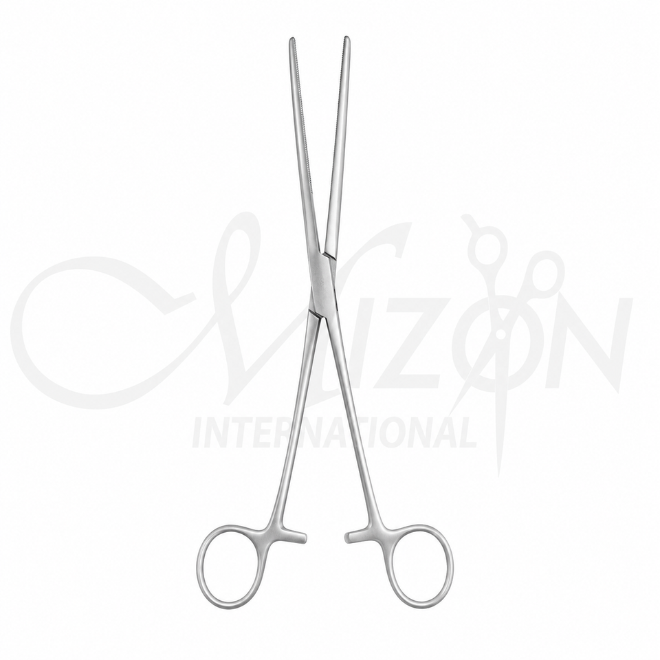 Glassman Intestinal Clamp 24 cm Stainless Steel Surgical Intestinal Clamp by Mizon International