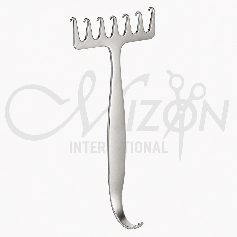 Gruber Columella Retractor Stainless Steel Weighted Rhinoplasty Surgical Instrument by Mizon International