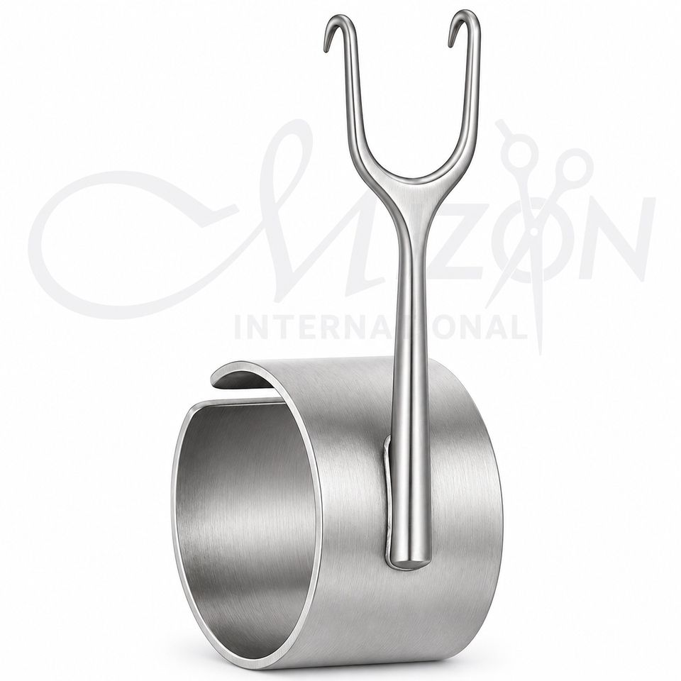 Gruber Columella Retractor Cerkes Weighted Nasal Retractor Stainless Steel Rhinoplasty Surgical Instrument by Mizon International