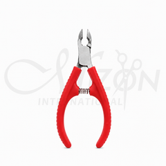 Mizon International Professional Half-Jaw Spring Stainless Steel Cuticle Nipper Nail Cutter | 10.5 cm Premium Surgical Precision Manicure & Pedicure Tool