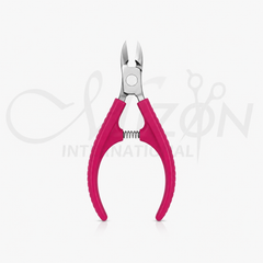 Mizon International Professional Half-Jaw Spring Cuticle Nipper Nail Cutter | 10.5 cm Precision Surgical Manicure & Pedicure Tool