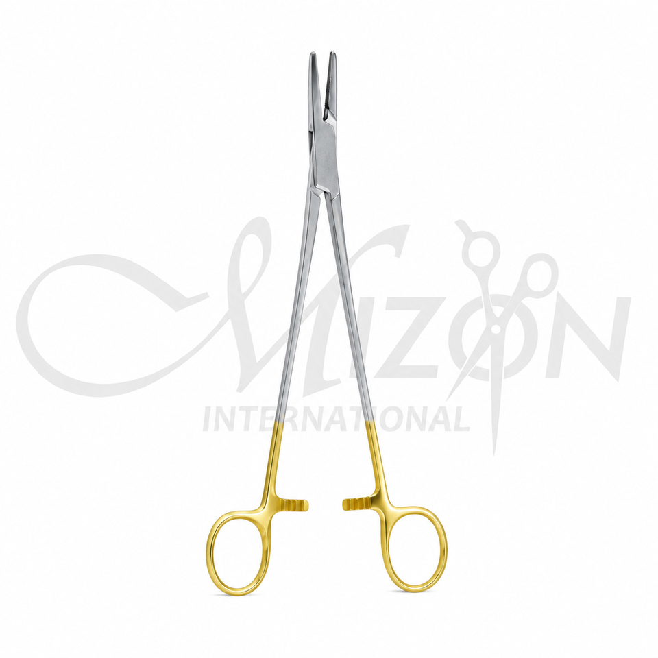 Halsey Needle Holder 13cm Stainless Steel Surgical Suturing Instrument by Mizon International