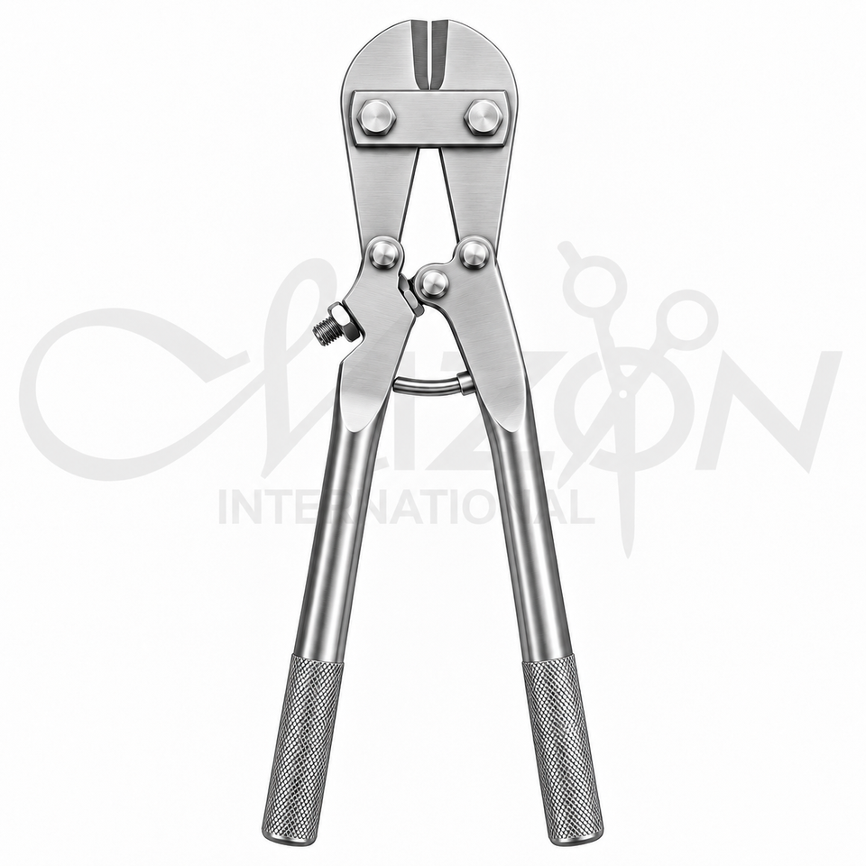 Mizon International Heavy Duty Steinmann Pin Cutting Plier with Locking System