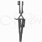Mizon International Heiss Self-Retaining Retractor 4 Inch Blunt with 4×4 blunt prongs and precision surgical stainless steel construction