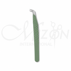 Mizon International High Precision Lash Tweezers 12.5 cm | Premium 304 Surgical Stainless Steel Professional Eyelash Extension Tweezers