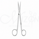 Iris Scissors 4 1/2 Inch Straight Ribbon Handles Stainless Steel Surgical Instrument by Mizon International