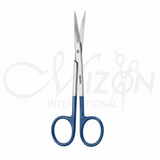 Iris Scissors Titanium Nitride Coated Blue 115 mm SuperCut Surgical Scissors by Mizon International