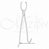 Mizon International Lane Bone Holding Forceps 13 Inch with Ratchet featuring precision bone-grasping jaws, durable stainless steel construction, extended 13-inch design, and ratchet mechanism for professional orthopedic procedures.