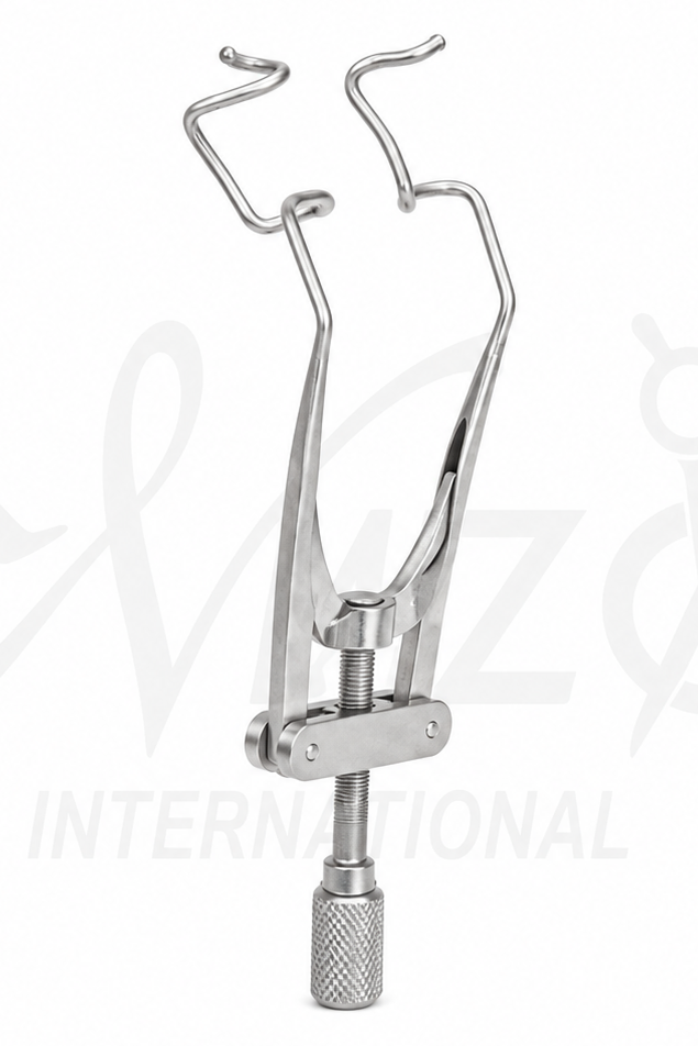 Lieberman Speculum Stainless Steel Self-Retaining Ophthalmic Eyelid Retractor by Mizon International