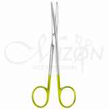 METZENBAUM Baby DUROTIP TC Dissecting Scissors Curved 145 mm Tungsten Carbide Stainless Steel Surgical Instrument by Mizon International