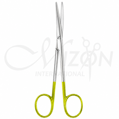 METZENBAUM (BABY) DUROTIP TC Dissecting Scissors Curved 145 mm | Tungsten Carbide Surgical Scissors | Mizon International