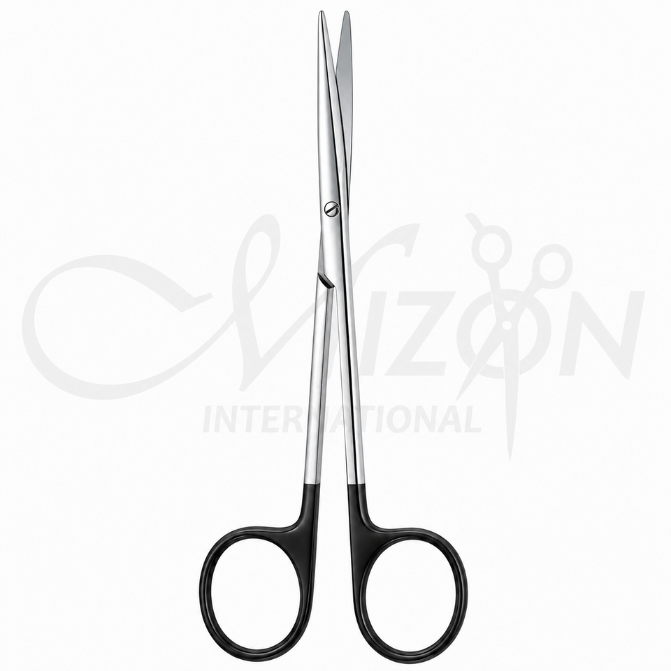 METZENBAUM DUROTIP TC Dissecting Scissors Straight 145 mm Tungsten Carbide Stainless Steel Surgical Instrument by Mizon International
