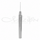 Mizon International Micro Scissors Ophthalmic Instrument featuring fine precision blades, compact microsurgical design, stainless steel construction, and ergonomic handling for delicate procedures.