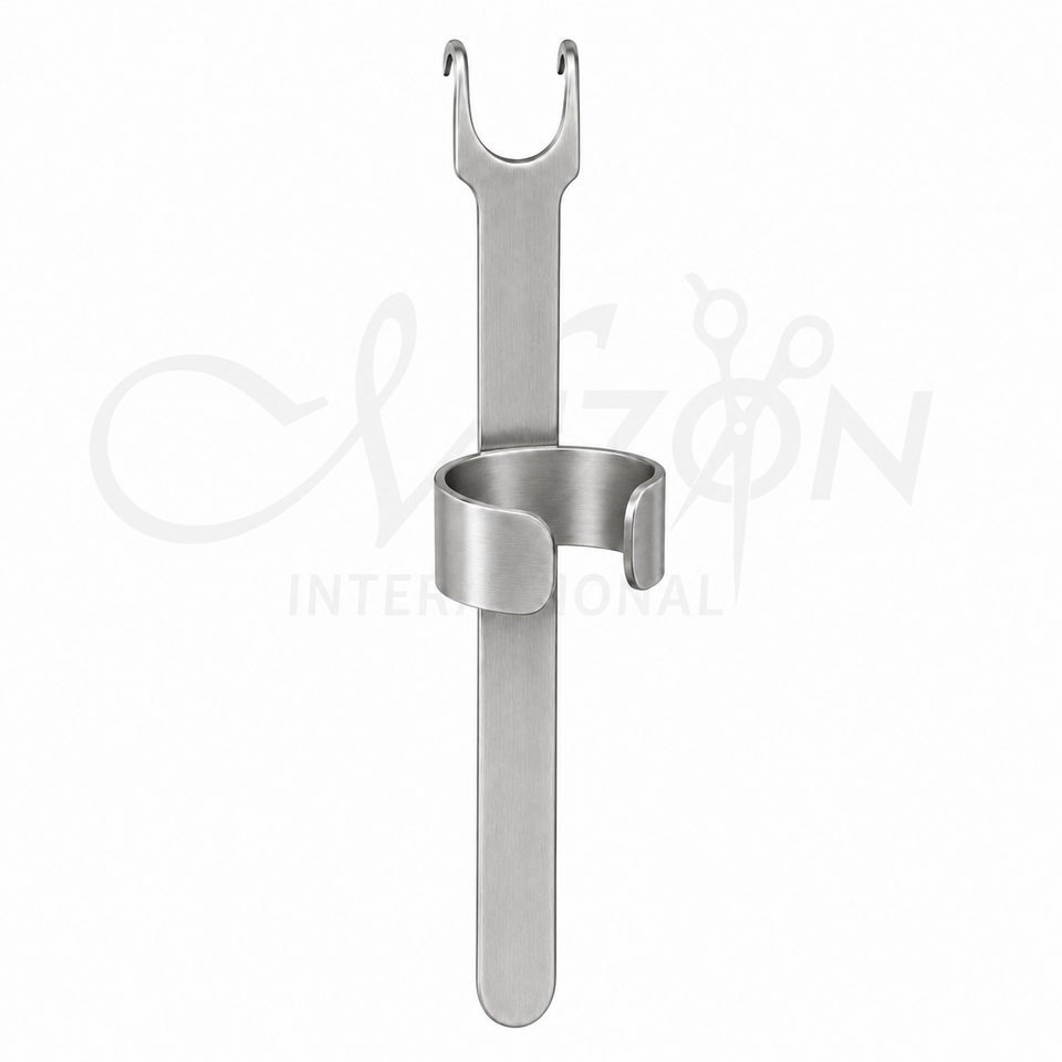 Miltex Gruber Columella Retractor Stainless Steel Weighted Rhinoplasty Surgical Instrument by Mizon International
