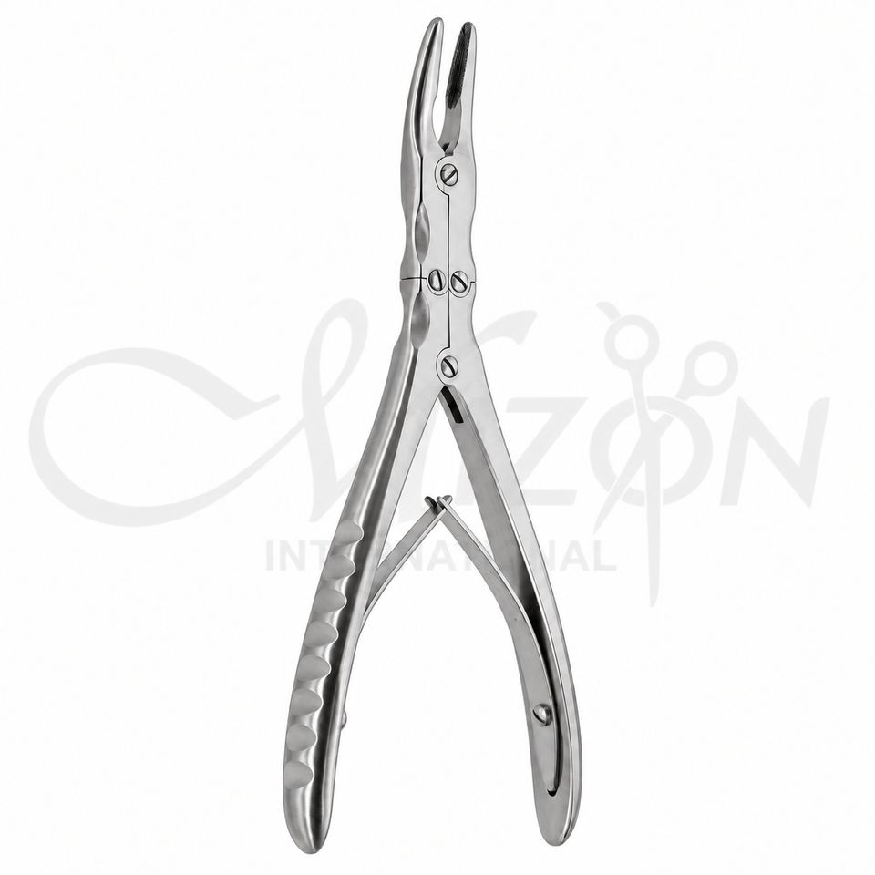 Mizon International Beyer Bone Rongeur 150mm curved orthopedic bone cutting surgical instrument