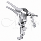 Mizon International Centurion Disposable Graves Vaginal Speculum featuring a disposable Graves-style design, ergonomic handling, precision working profile, and professional gynecological examination instrument construction.