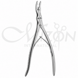 Mizon International Dale Rongeur 14 inch curved 3mm double action orthopedic bone surgical instrument