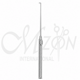 Mizon International Krayenbuehl Nerve Hook 7 1/4 Inch 184mm Large 3mm for professional spinal and neurosurgical applications