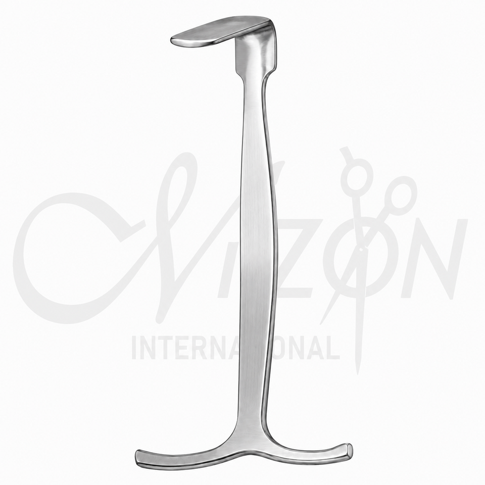 Mizon International Smillie Knee Retractor 5 1/2 Inch 140mm with 19mm width x 30mm length blade for orthopedic surgical applications