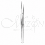 Mizon International Ophthalmic Forceps featuring fine precision tips, surgical-grade stainless steel construction, ergonomic handling, and professional ophthalmic design.