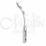 Mizon International Mueller Typer Femoral Neck Retractor 13 Inch 330mm with knurled handle for professional orthopedic surgical instrument sets