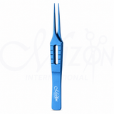 Ophthalmic Forceps Titanium for Eye Surgery with Fine Serrated Tips by Mizon International