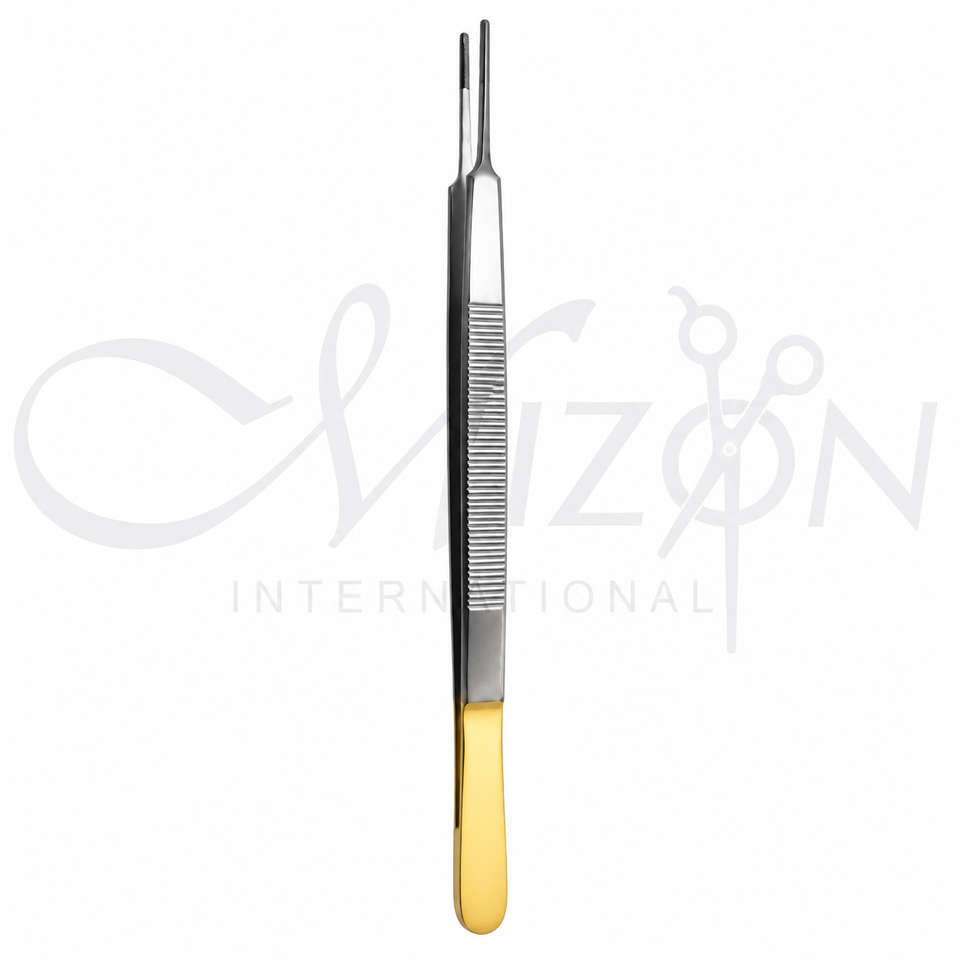 Ophthalmic Gerald Delicate Tissue Forceps 18cm by Mizon International feature precision tips and stainless steel construction for controlled delicate tissue handling.
