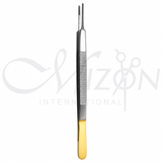 Ophthalmic Gerald Delicate Tissue Forceps 18cm | Surgical Instrument | Mizon