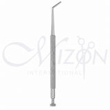 Mizon International Ophthalmology Forceps featuring fine precision tips, surgical-grade stainless steel construction, ergonomic handling, and professional ophthalmic instrument design.