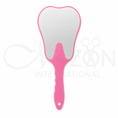 Pink Dental Hand Mirror | Professional Oral Examination Mirror | Mizon International
