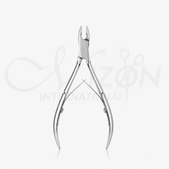 Mizon International Professional Stainless Steel Cuticle Nipper | Premium Surgical Precision Manicure & Pedicure Cuticle Trimmer