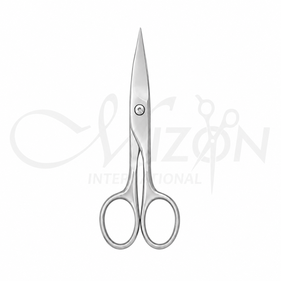 Professional Stainless Steel Nail Scissors Precision Cutting Manicure Tool by Mizon International
