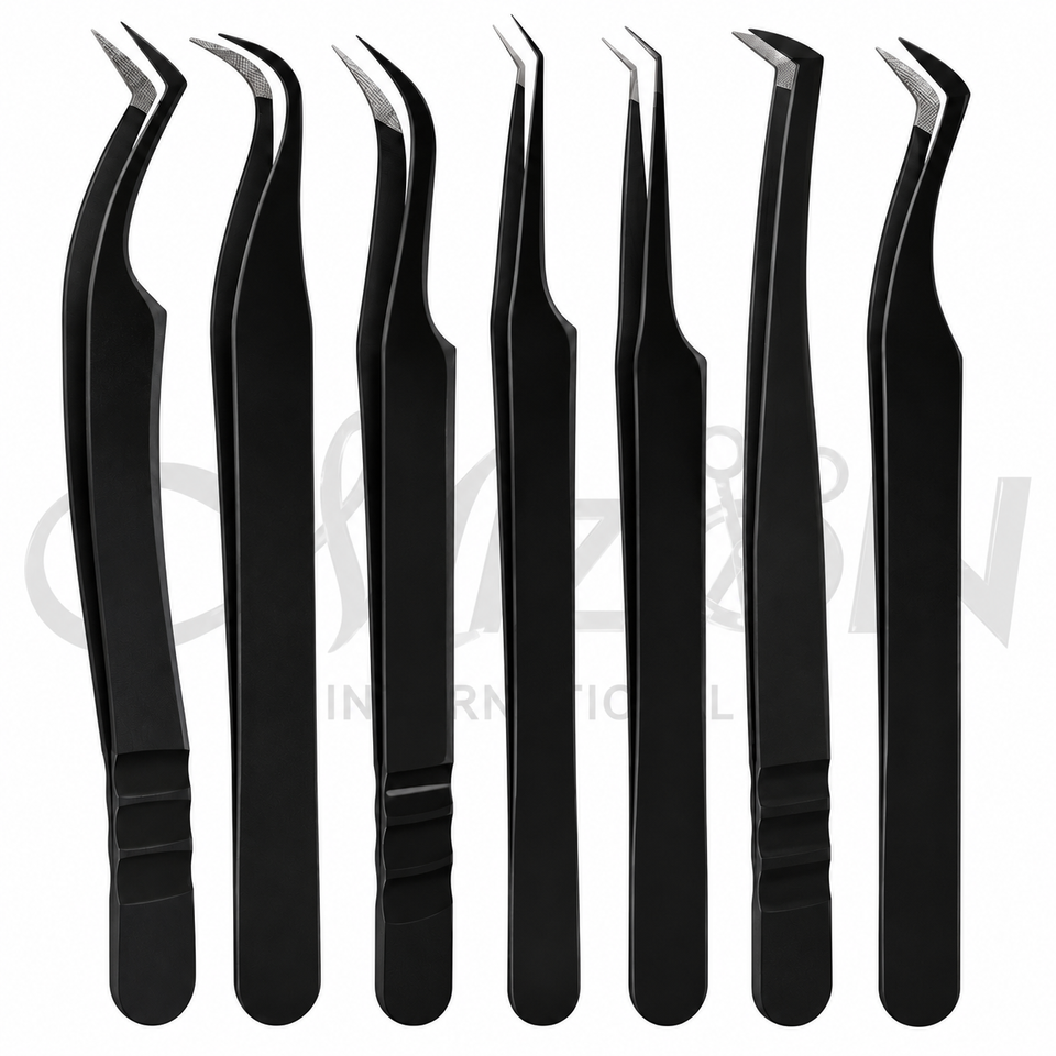 Mizon International Rebel-Line Fiber Tip Tweezers sleek professional precision beauty instrument