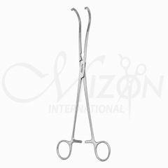 Resano Intestinal Clamp 300 mm Curved | Atraumatic Gastrointestinal Surgical Clamp | Mizon International