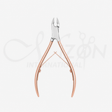 Rose Gold Stainless Steel Cuticle Nipper Professional Manicure Tool by Mizon International