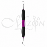 Mizon International Dental Sickle Scaler featuring Premium Medical-Grade Surgical Stainless Steel Construction, Precision Sickle Working Tip, Ergonomic Knurled Non-Slip Handle, Satin Anti-Glare Finish, Professional Dental Instrument for Plaque, Tartar & Supragingival Calculus Removal, Preventive Dentistry, Periodontal Therapy, and General Dental Practice.