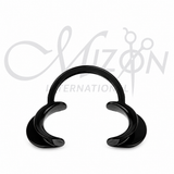 Mizon International Single Ended Cheek and Lip Retractor featuring a professional single-ended dental retractor design, black finish, controlled cheek and lip retraction, improved oral access, and enhanced visibility for dental and oral surgical procedures.