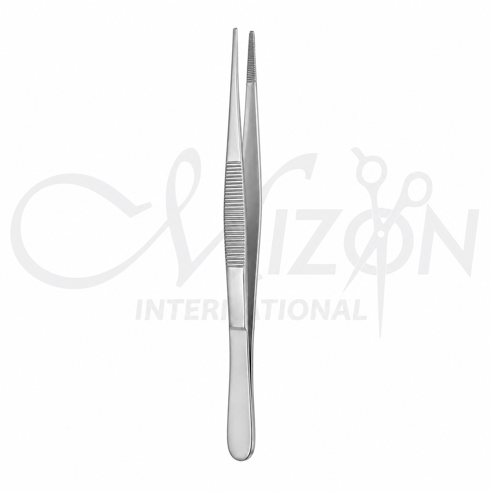 Splinter Forceps Thumb Dressing Forceps Stainless Steel 9 cm by Mizon International
