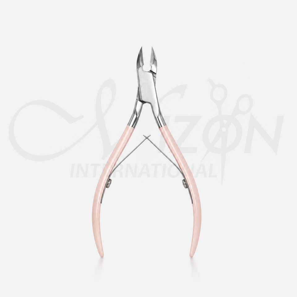 Stainless Steel Cuticle Nipper Cutter Professional Manicure Tool by Mizon International