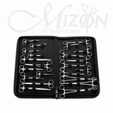 24-Piece Stainless Steel General Surgery Kit with Carrying Case by Mizon International