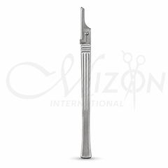 Scalpel Handle Stainless Steel Long Handle | Surgical Blade Handle 15 cm | Mizon International