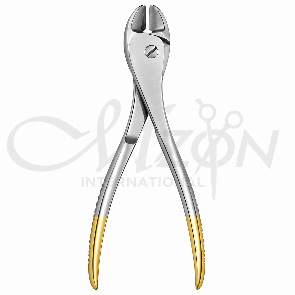 Mizon International stainless steel orthopedic bone cutter forceps and wire cutters