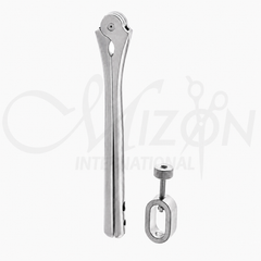 Stone-Watt Intestinal Clamp No. 4 | Non-Crushing Intestinal Surgical Clamp | Mizon International