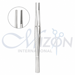 Cushing Dressing Forceps 7″ 17.8cm Serrated Scraper End | Mizon